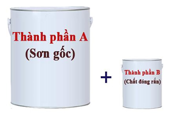 Thành phần chính của sơn Epoxy 2 thành phần